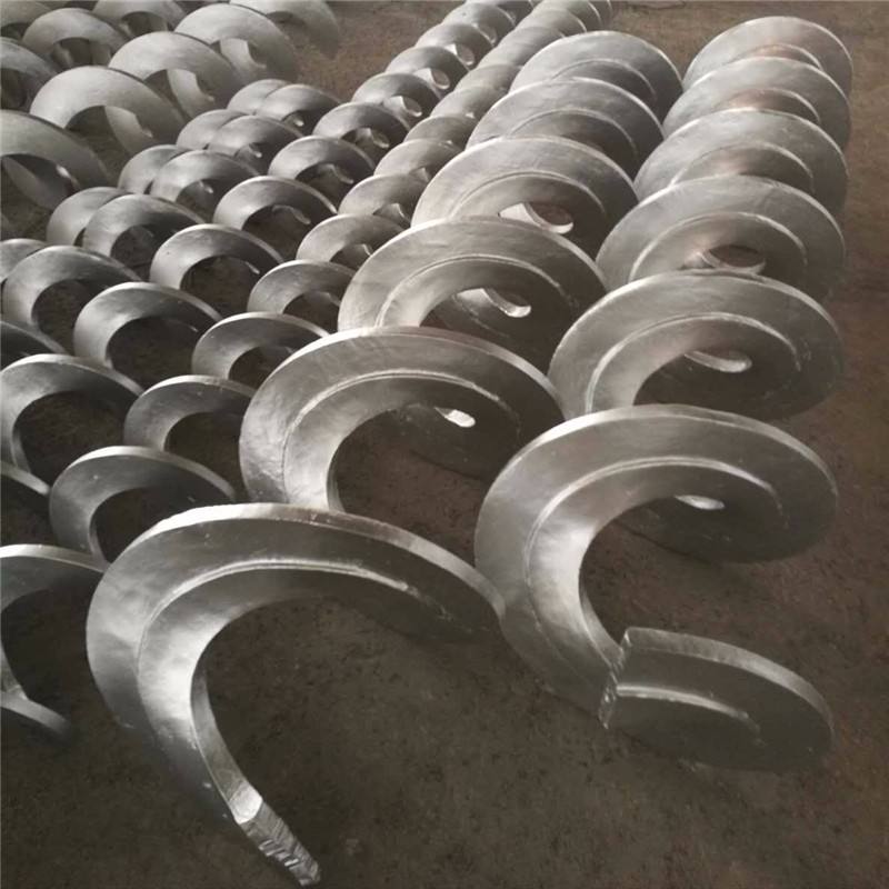 新疆吐鲁番无轴螺旋输送螺旋叶片的焊接技术