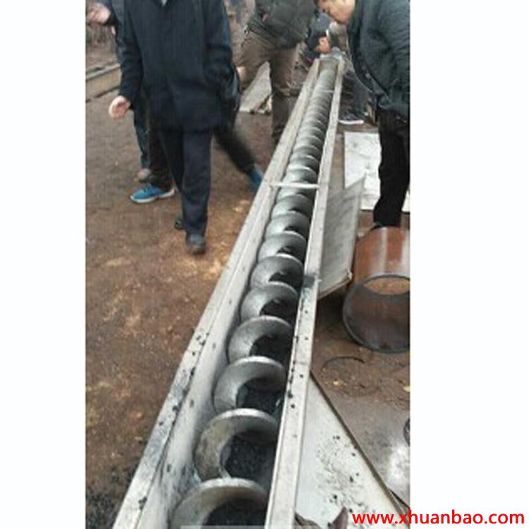 安徽蚌埠厂家出售倾斜管式螺旋输送机安装