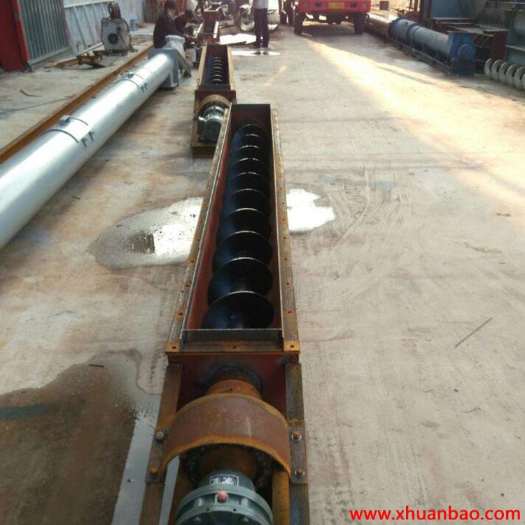 湖南益阳厂家生产供应 鸿成环保 6米螺旋输送机 钢管厚度5mm