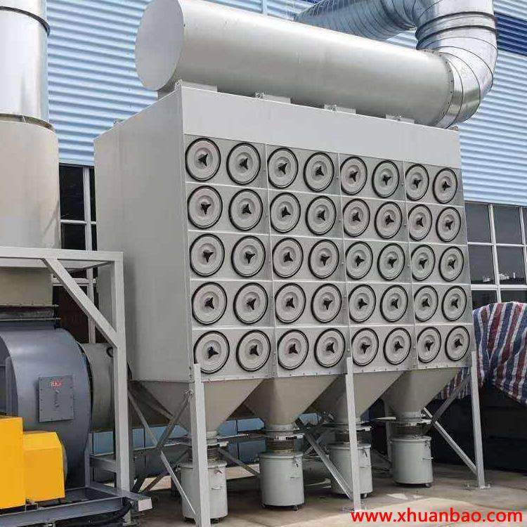 广东珠海20000风量滤筒式除尘器结构及规格参数