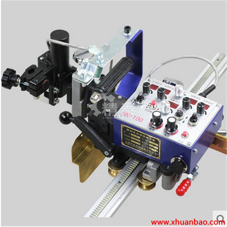四川达州 上海华威HK-100磁性导轨摇摆式自动焊接小车 摆动式气保焊小车