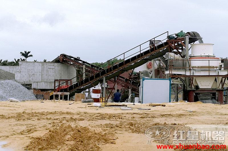 大理石制砂生产线全套设备配置方案Y6