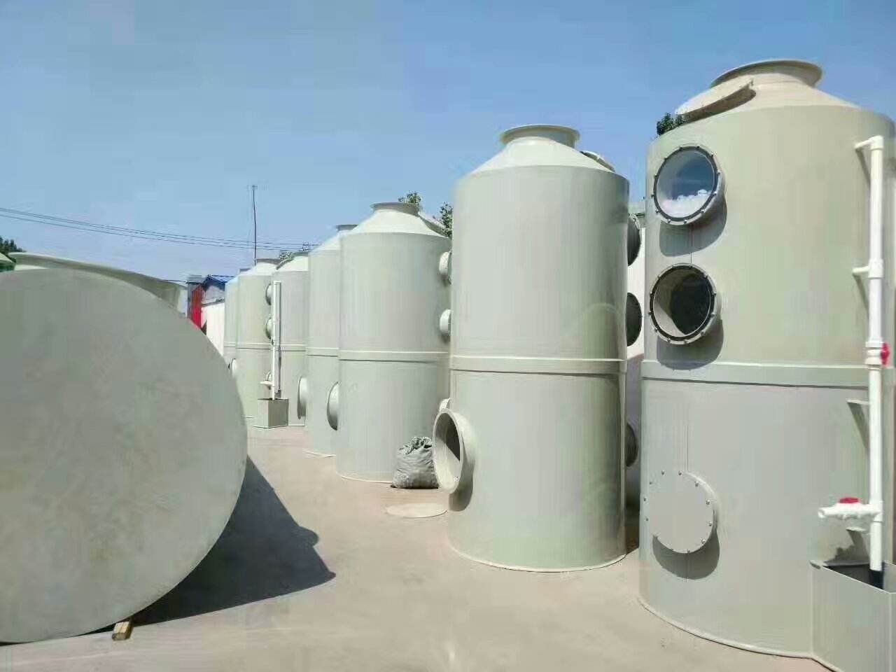 江西萍乡酸雾喷淋塔结构适合于连续和间歇排放废气的治理